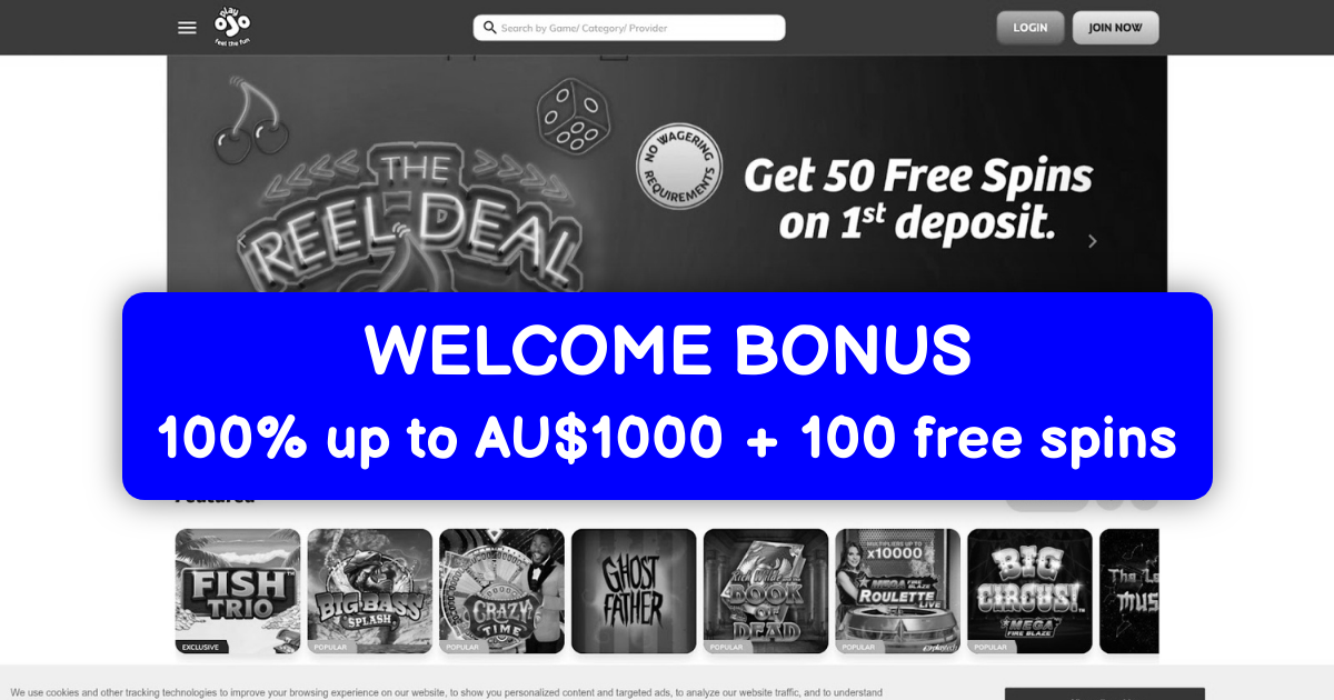 PlayOJO Casino: Best for Australia